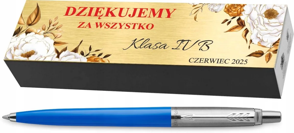 Jotter Originals Blauwe Pen met Gravure & Cadeauset de Parker – photo produit