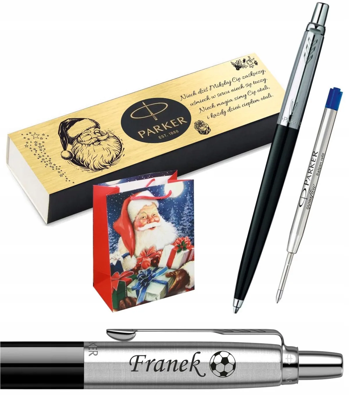 Jotter Originals Zwart CT - Gepersonaliseerde Pen met Gravure de Parker – photo produit