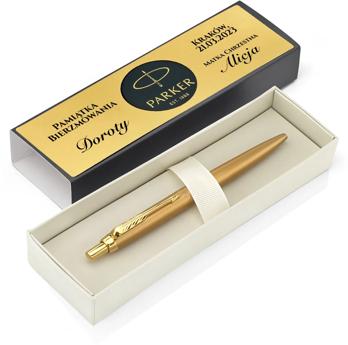 Jotter Pen met Gravure - Unieke Communie Herinnering von Parker – Produktfoto