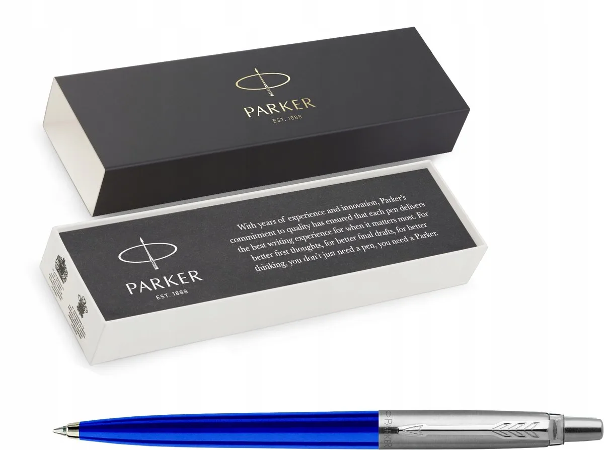 Jotter Pen - Stijlvol en Duurzaam Schrijven van Parker in Blauw – productfoto