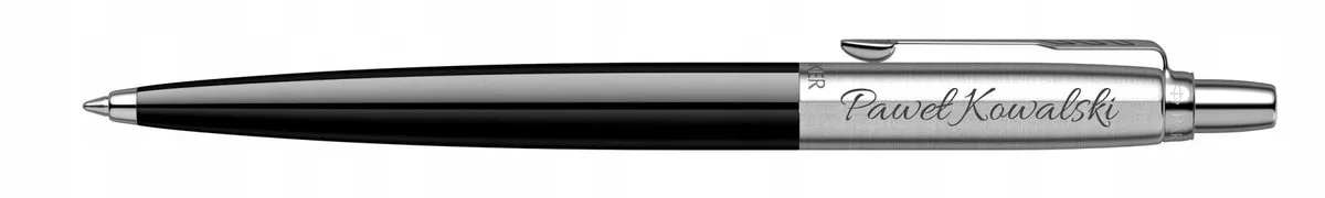 Jotter Pen Zwart met Gravure & Cadeauverpakking de Parker – photo produit