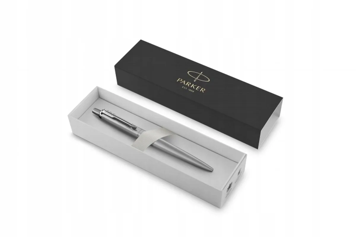 Jotter XL Monochrome Roestvrij Staal Balpen - Stijlvol Schrijven de Parker – photo produit