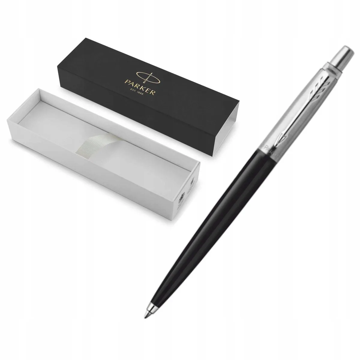 Pen met Cadeauverpakking - Blauwe Inkt från Parker i Svart – produktbild
