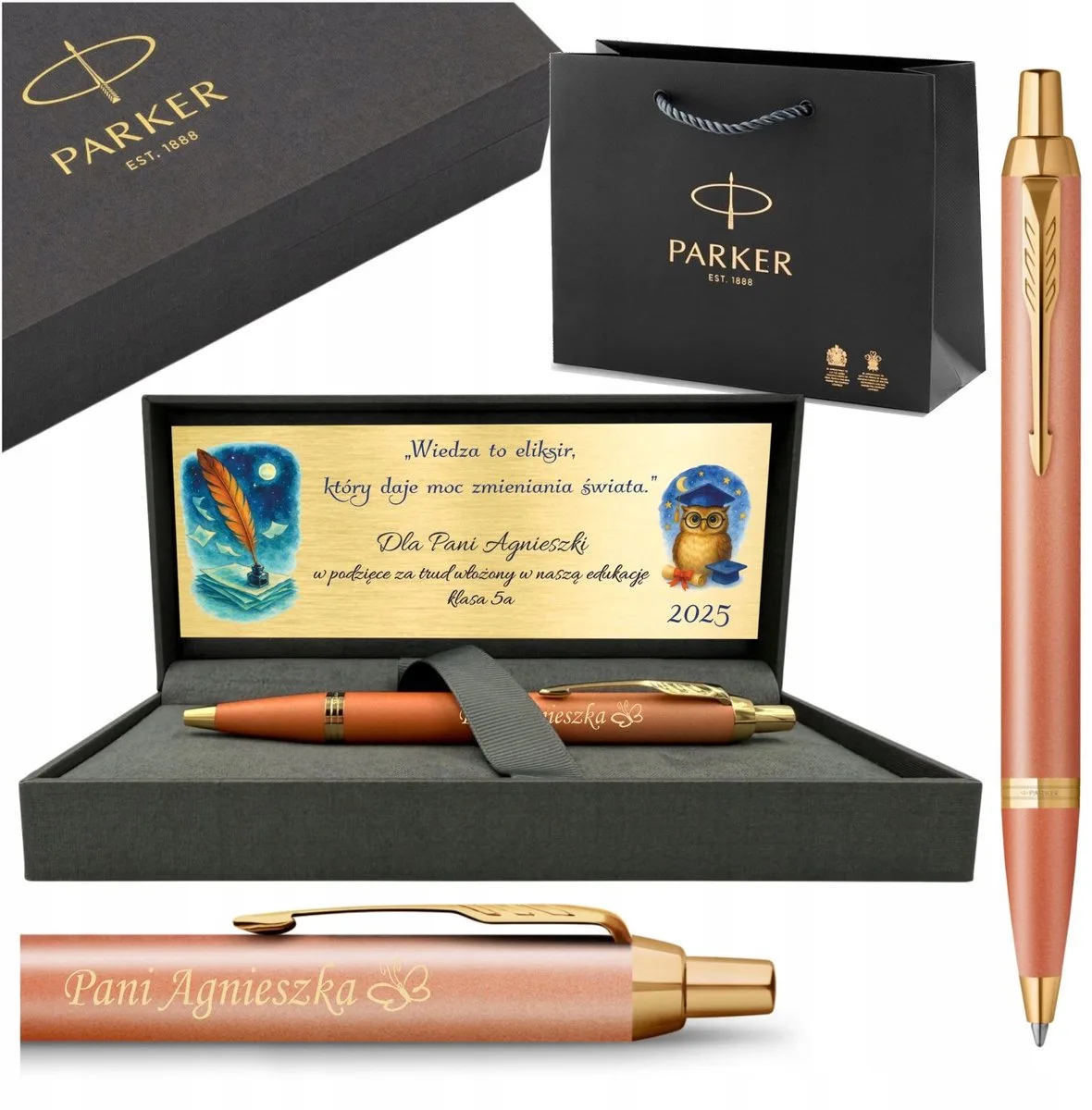 Rituals Turquoise Orange GT Pen met Gravure & Gift Overpack de Parker – photo produit