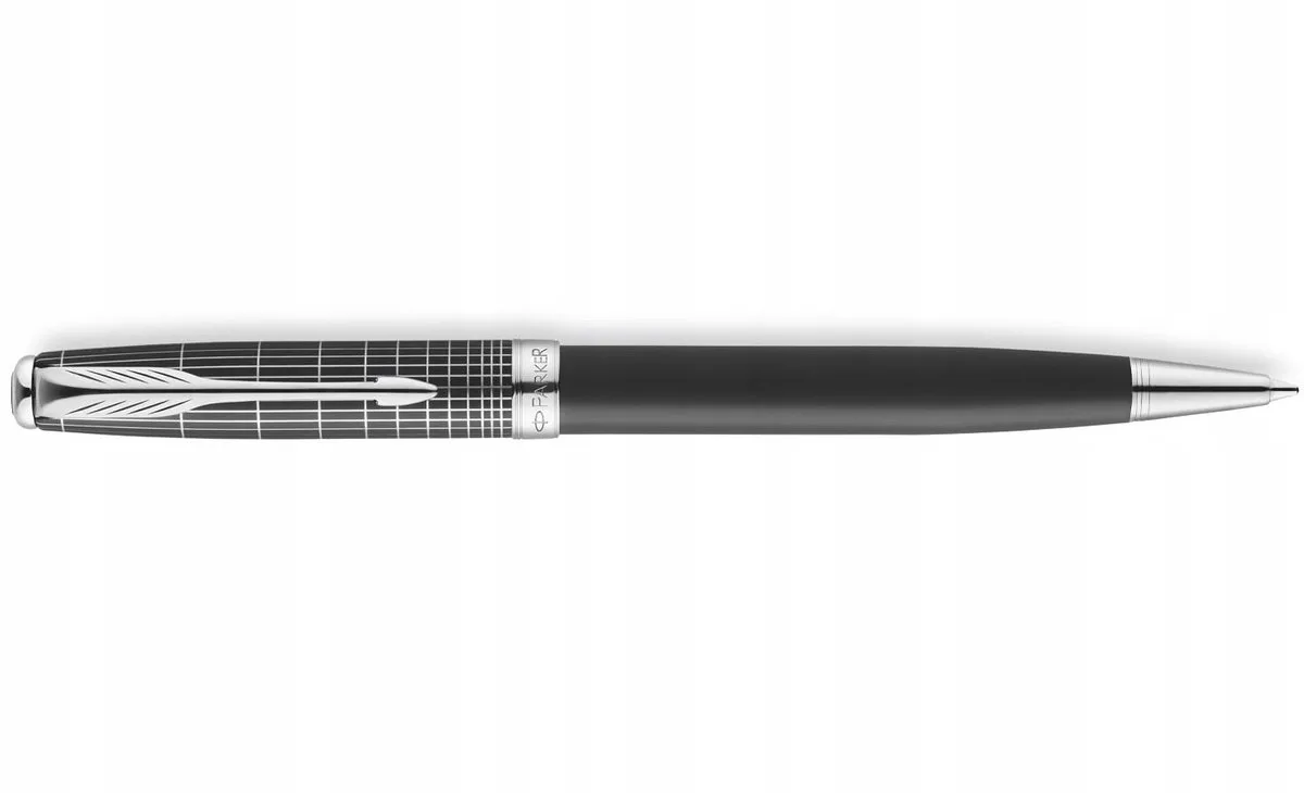 Sonnet Contort Zwart Cisele Vulpen - Elegant Schrijven by Parker in Black – product photo