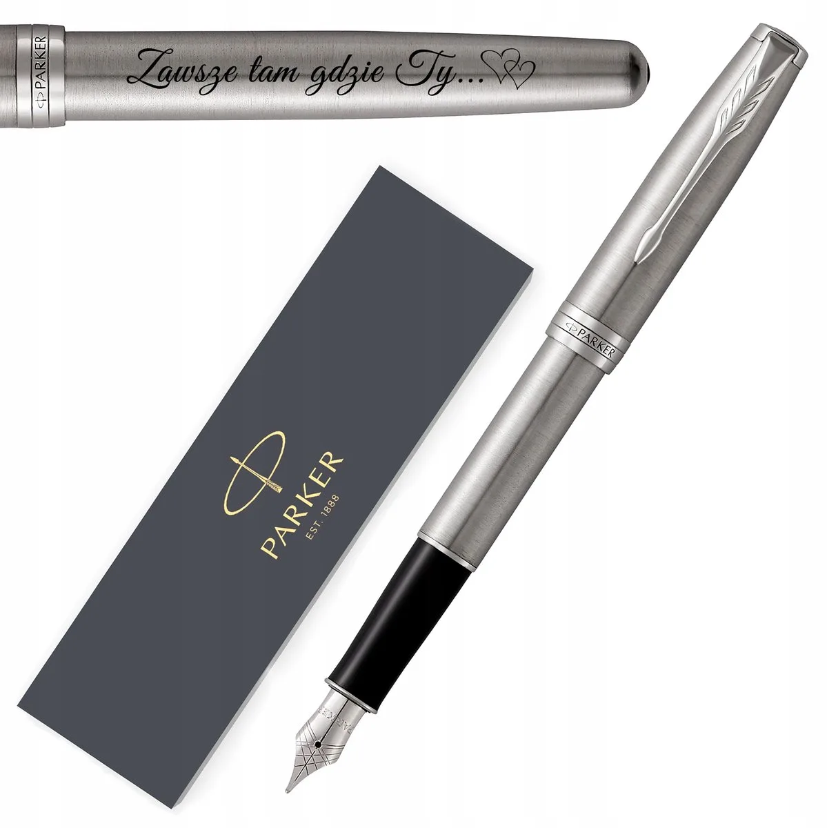 Sonnet Vulpen met Gravering - Luxe Geschenk fra Parker – produktbillede