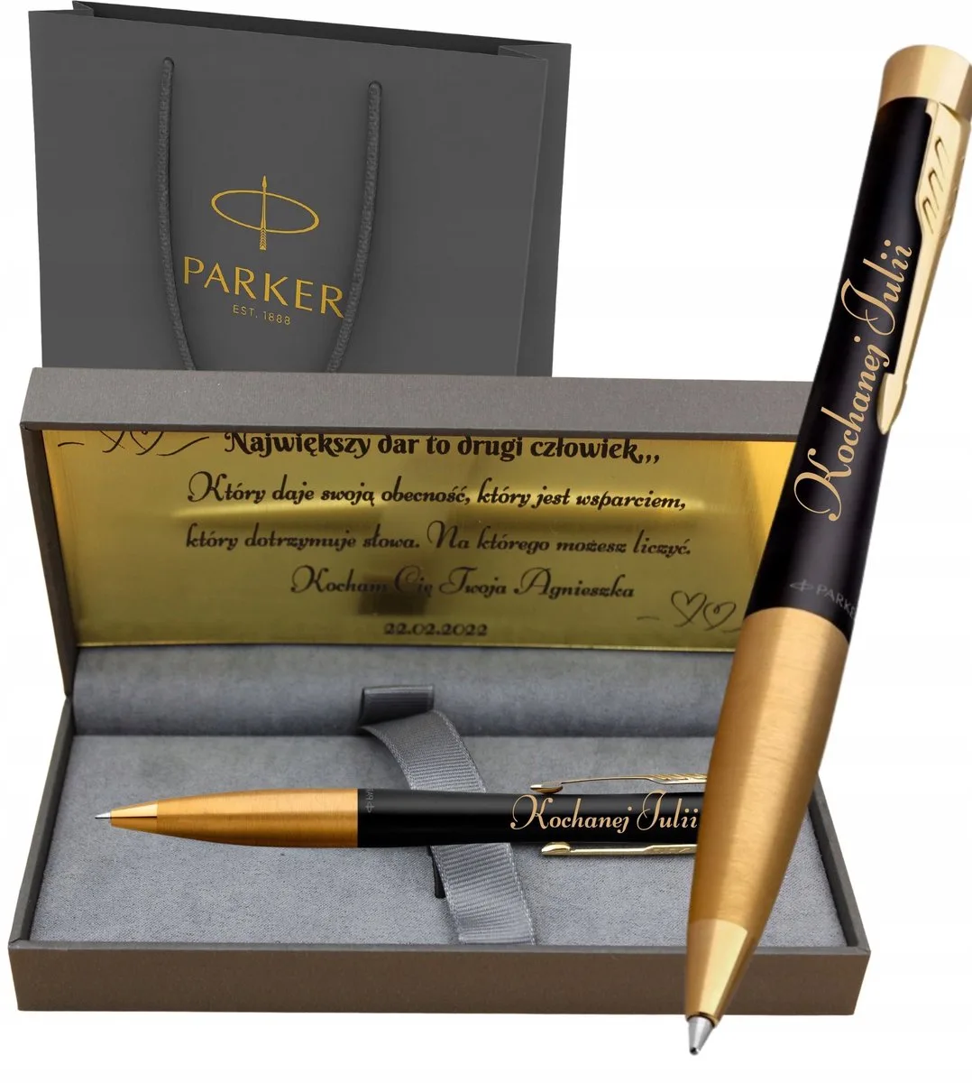 Urban GT Pen - Zilveren Gravure, Perfect Cadeau van Parker in Zwart-zilver – productfoto