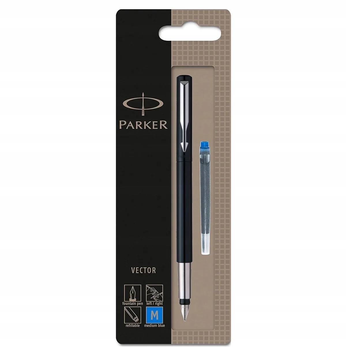 VULPEN VECTOR F GIFTBOX fra Parker i Sort – produktbillede