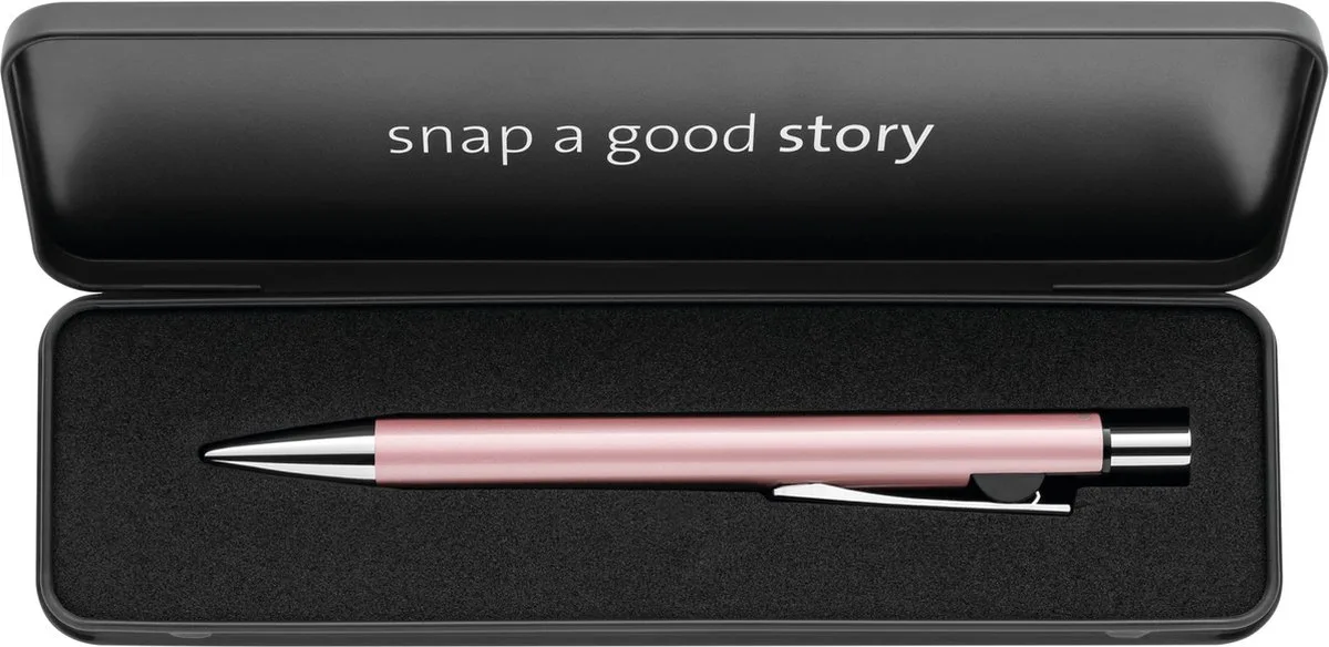 balpen Snap Metallic K10 Rosé Goud metal case de Pelikan en Metallic rosé goud – photo produit