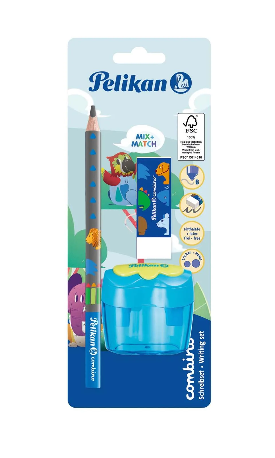 Bleistift-Set Combino Schreiblern fra Pelikan – produktbillede