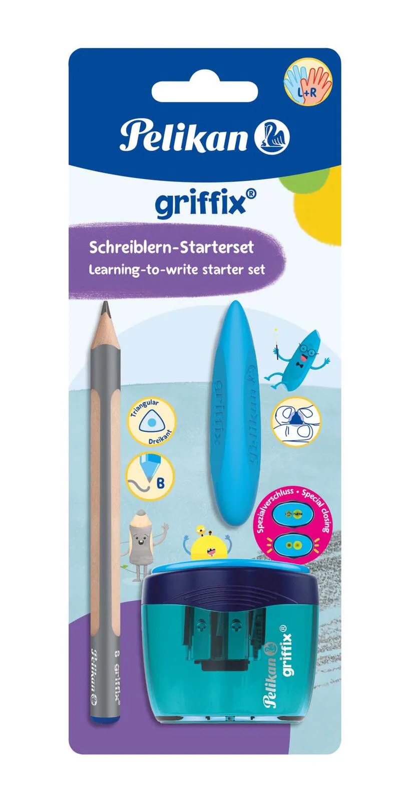 Bleistift-Set griffix® Starter fra Pelikan – produktbillede