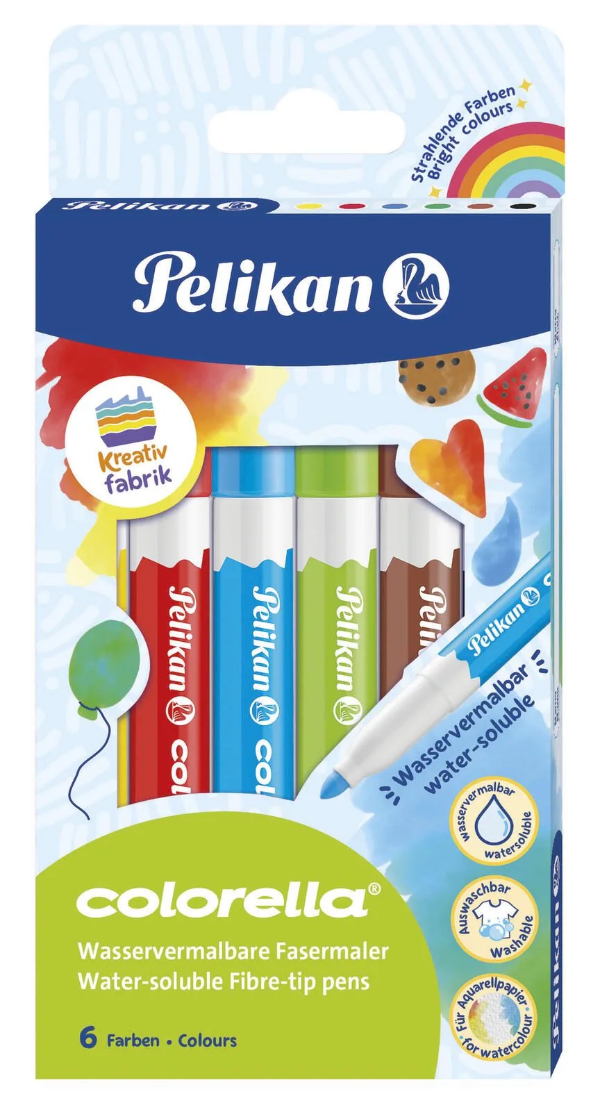 Filzstifte Mehrfarbig 0.4 - 0.7 von Pelikan – Produktfoto