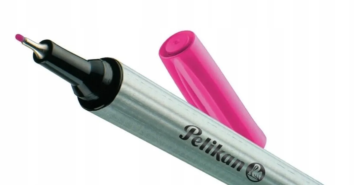 Fineliner 96 0,4mm - Perfect voor Tekenen en Schrijven van Pelikan in Roze – productfoto