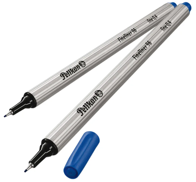 Fineliner 96, Strichstärke: 0,4 mm, rot von Pelikan – Produktfoto