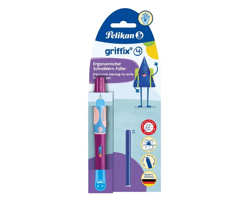Füller Pelikan Füller griffix RH A sweetberry Blister van Pelikan – productfoto