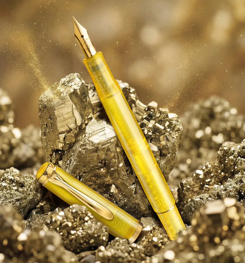 Füllhalter M 200 Pyrite, Federbreite: M by Pelikan – product photo