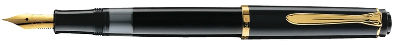 Füllhalter M 200, schwarz, Federbreite: M by Pelikan – product photo