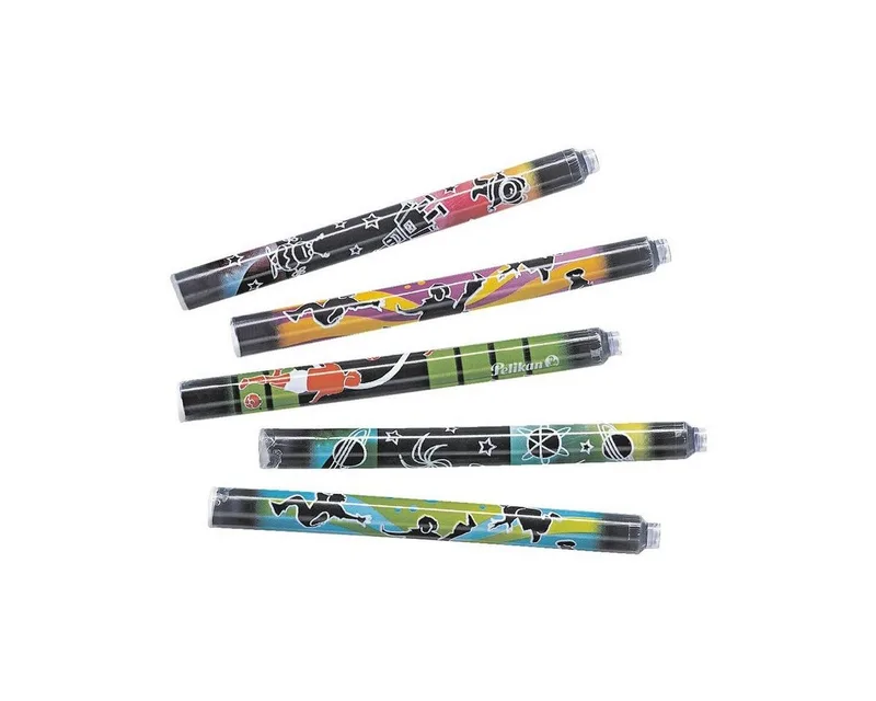 griffix Tintenpatrone (5-tlg., Großraum-Tintenpatronen) de Pelikan en Bleu – photo produit