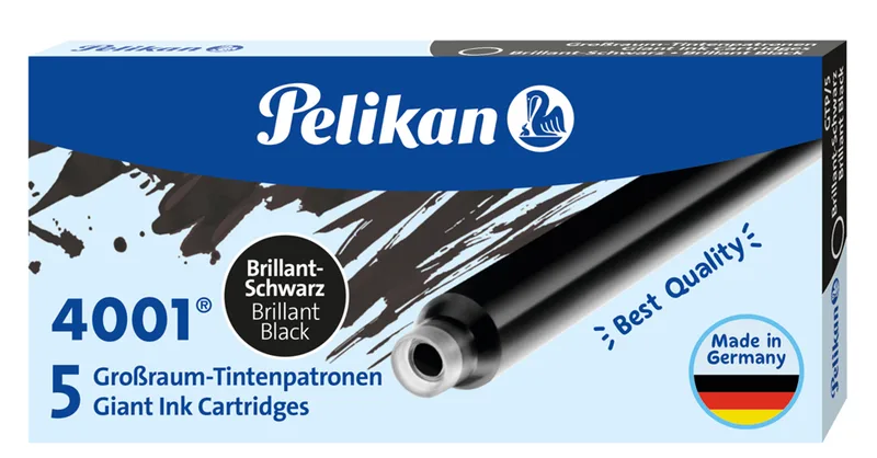 Großraum-Tintenpatronen 4001 GTP/5, schwarz by Pelikan – product photo