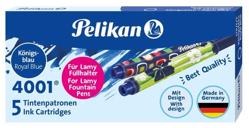 Großraum-Tintenpatronen LTP/F/5, königsblau by Pelikan – product photo