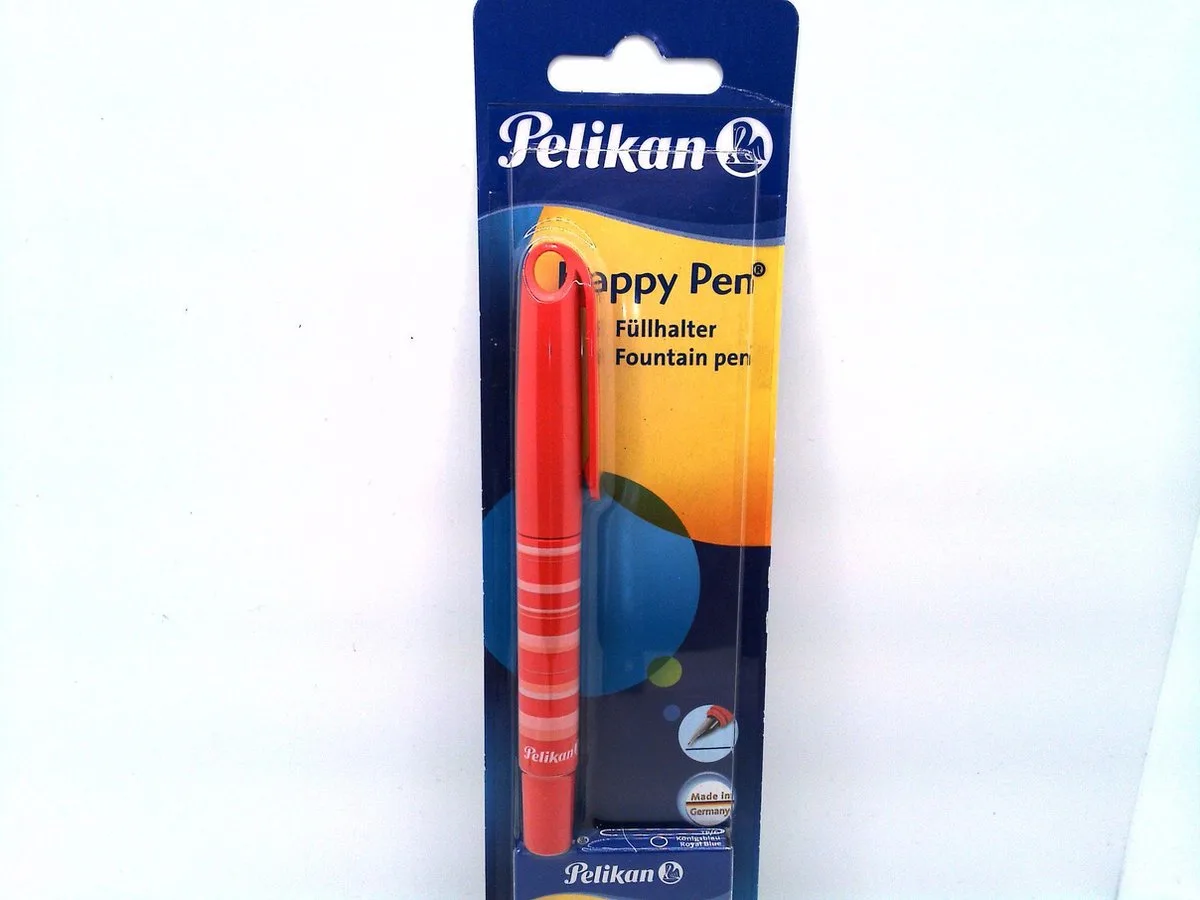 Happy Vulpen - incl 6 inkt cartridges - Medium fra Pelikan i Rød – produktbillede