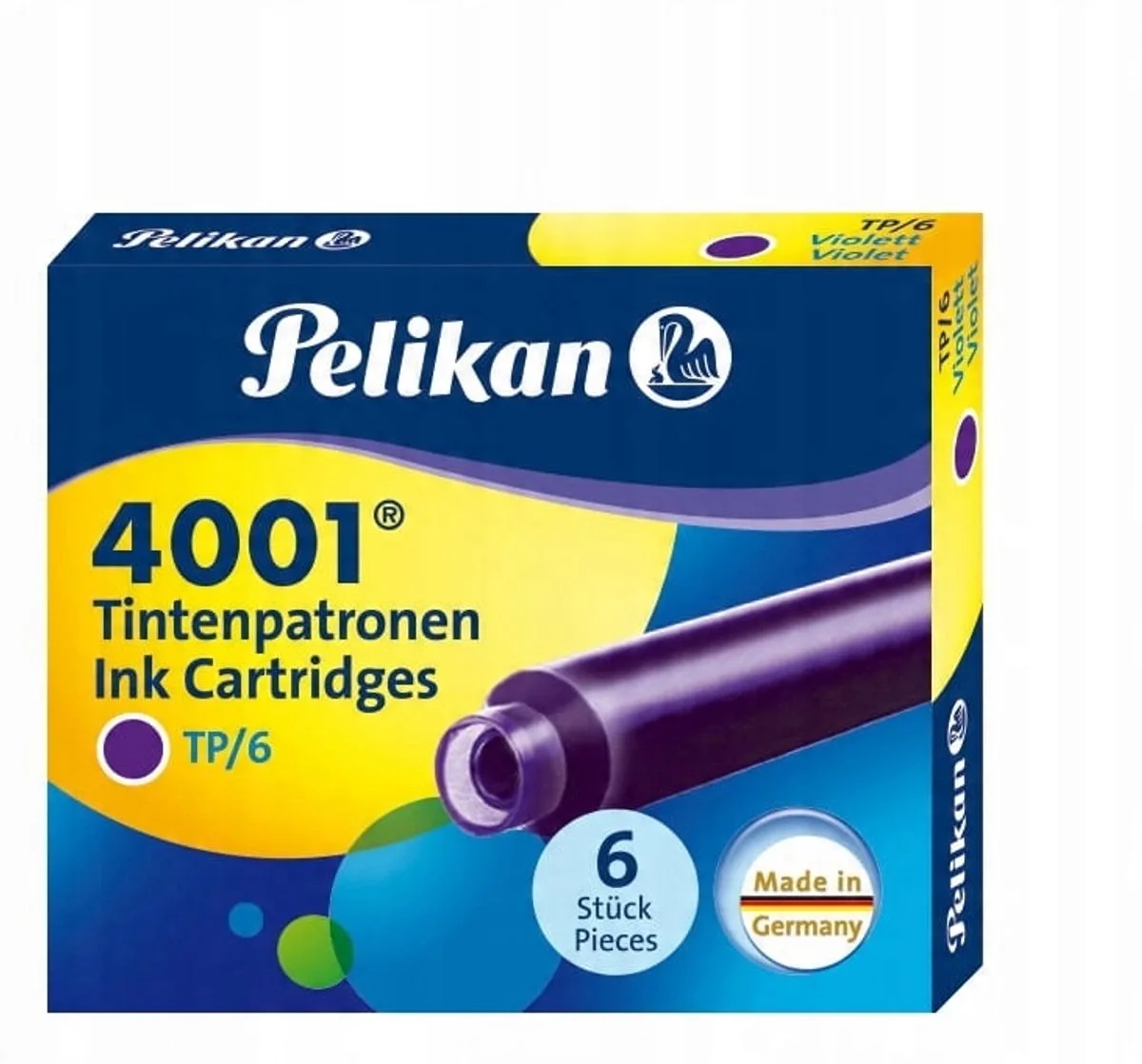 Inktpatronen Kort - 6 st by Pelikan in White – product photo