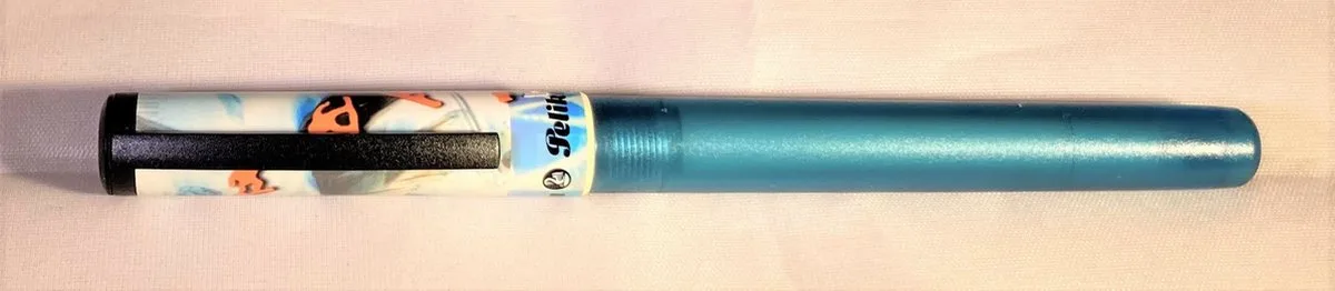 inktpen 'Snowboard' de Pelikan en Bleu – photo produit