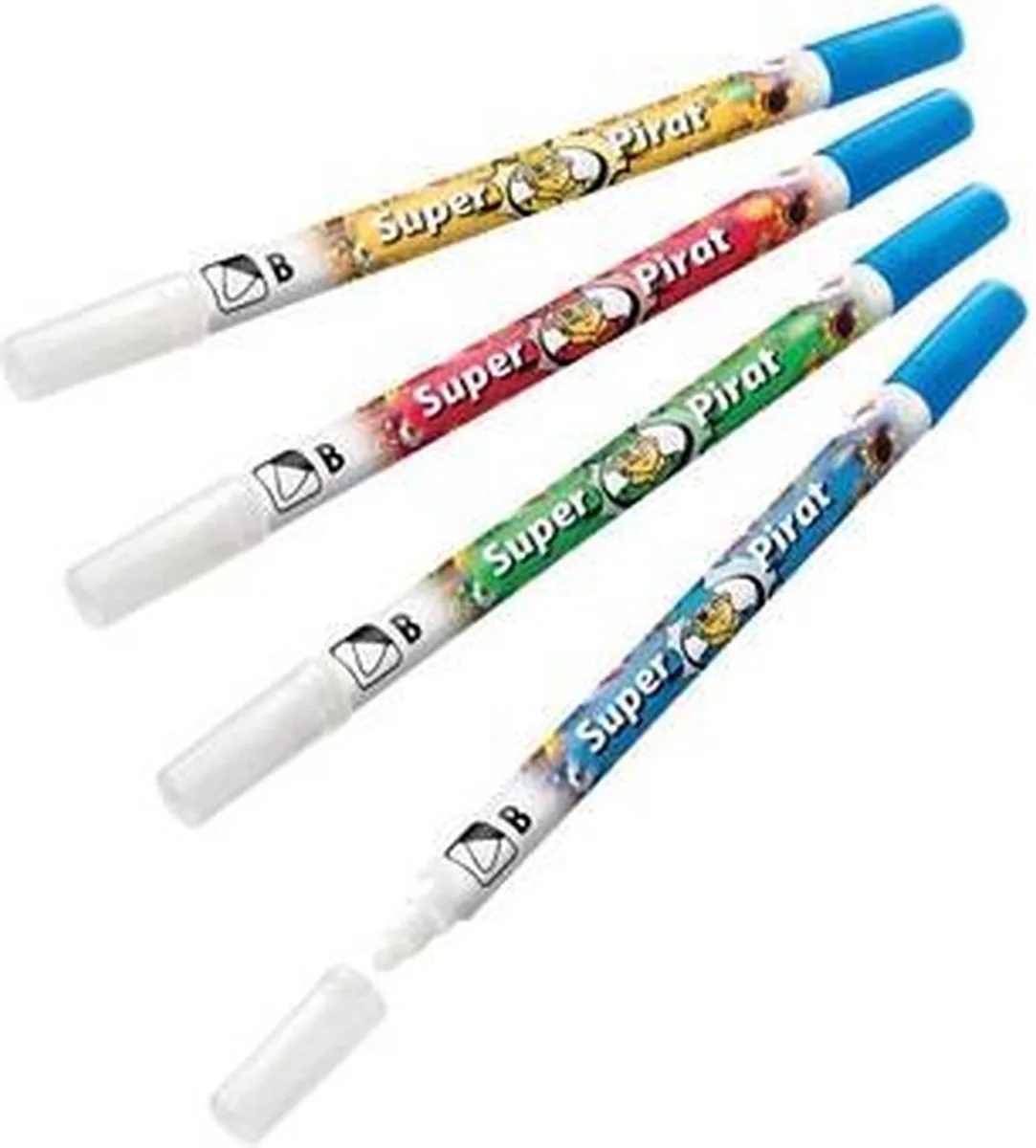 inktuitwisser Super Pirat, brede punt fra Pelikan i Rød – produktbillede