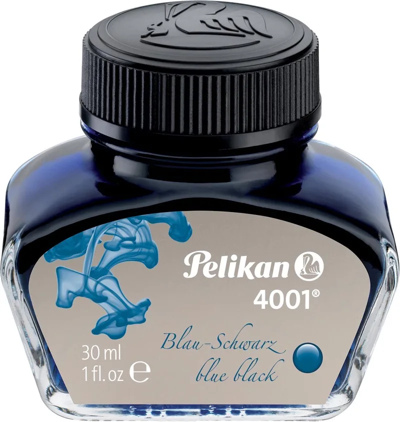 inktvullingen Inkt vulpen blauw-zwart/flacon 62,5 ml by Pelikan in Black – product photo