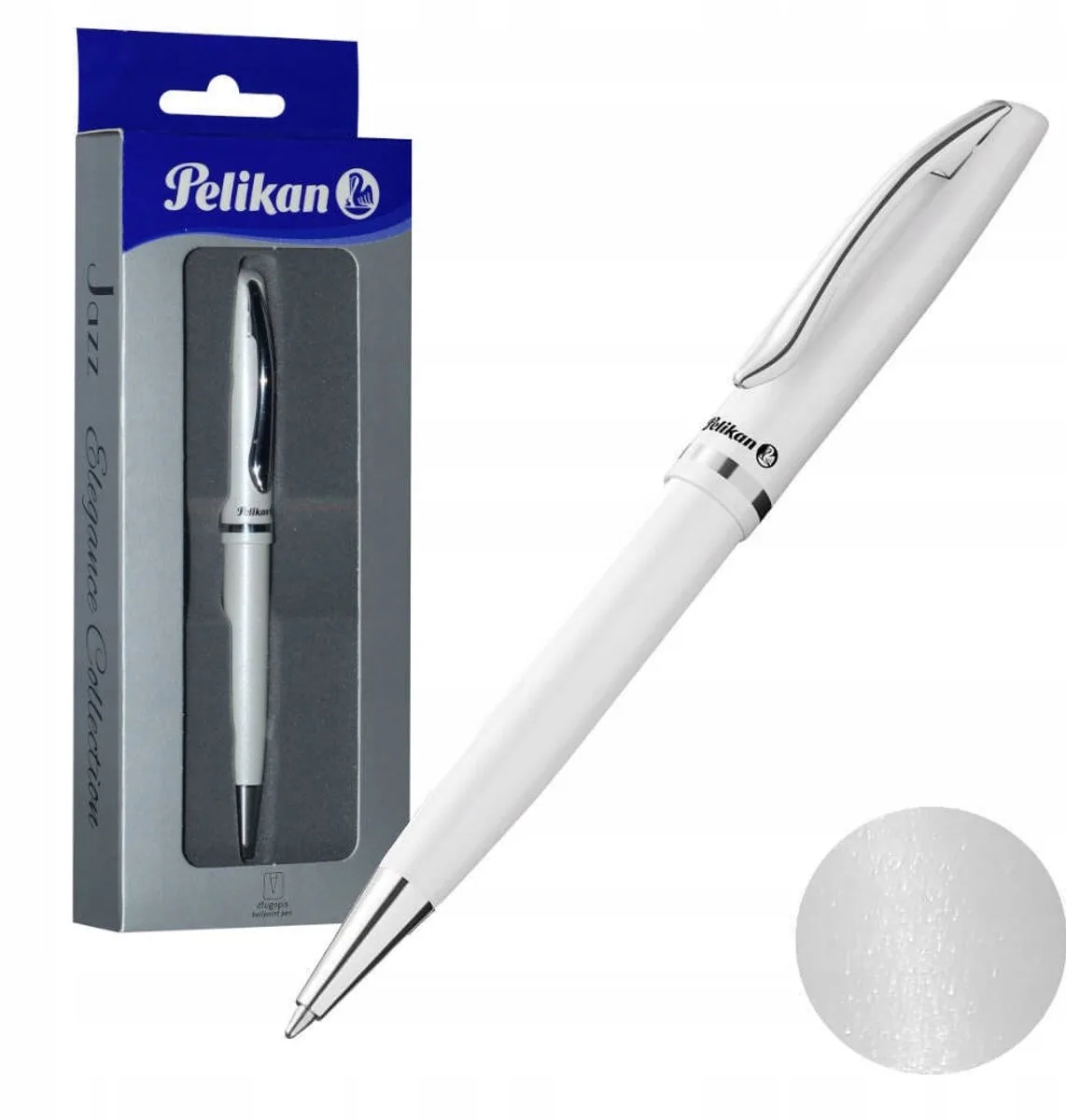 Jazz Elegance Pen - Cadeauverpakking de Pelikan en Wit Parelmoer – photo produit