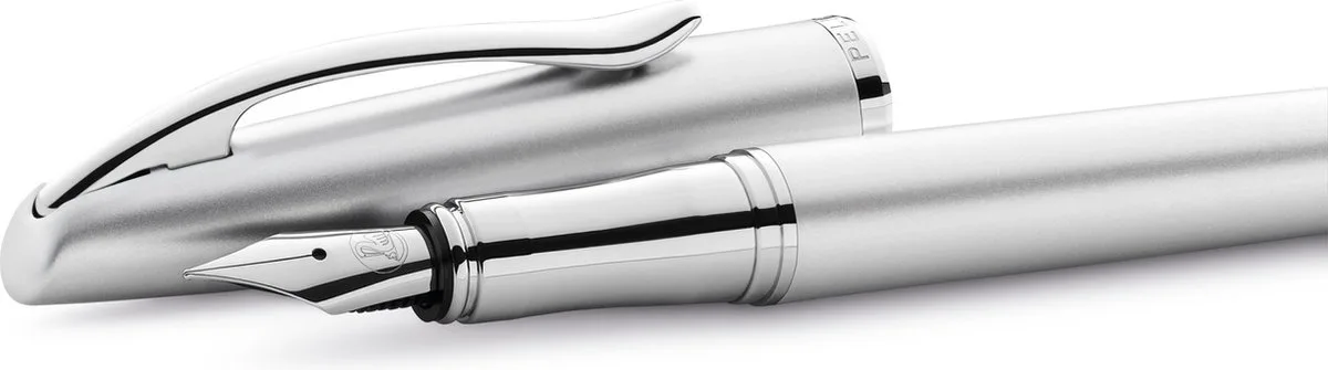 Jazz - vulpen - silver - geschenkverpakking fra Pelikan i Sølv – produktbillede