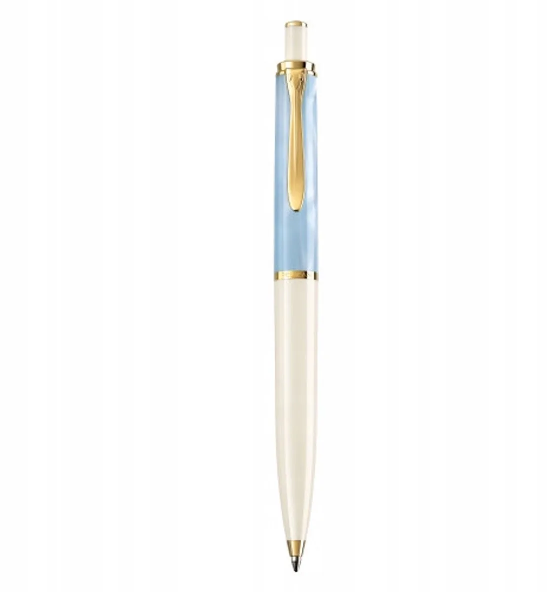 K200 Vulpen - Luxe design met gouden accent van Pelikan in Pastel Blauw – productfoto