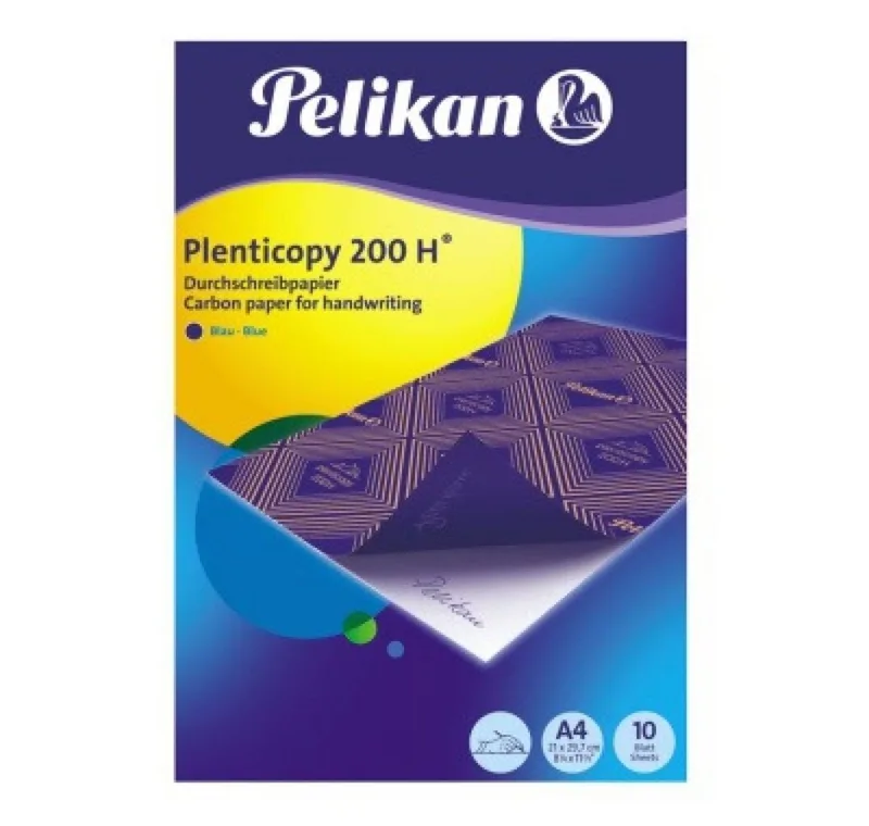 Kugelschreiber Blaupapier A4 Plentic 200 10Bl 431023 by Pelikan – product photo