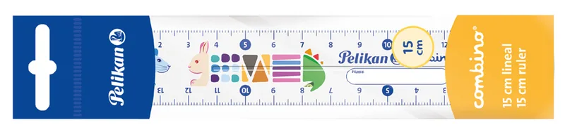 Lineal combino, 150 mm, transparent de Pelikan – photo produit