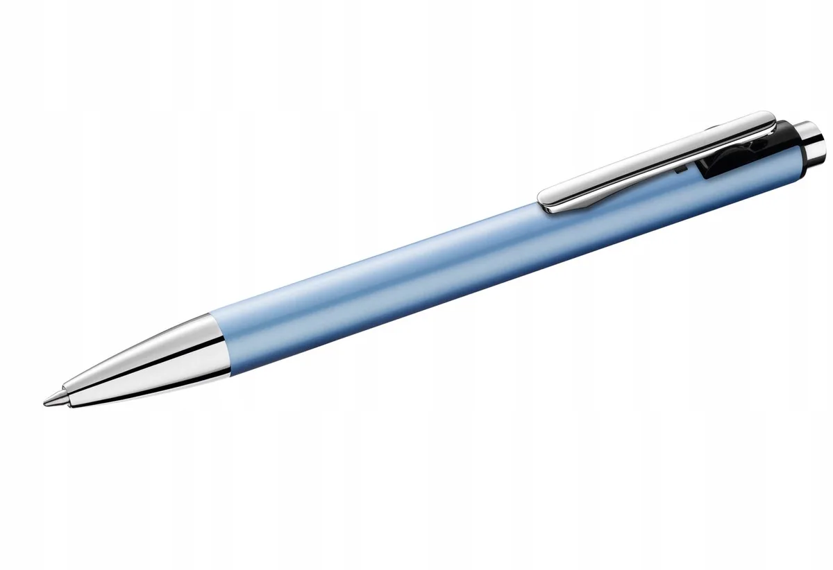 Metal Blauw Automatische Pen met Etui von Pelikan – Produktfoto