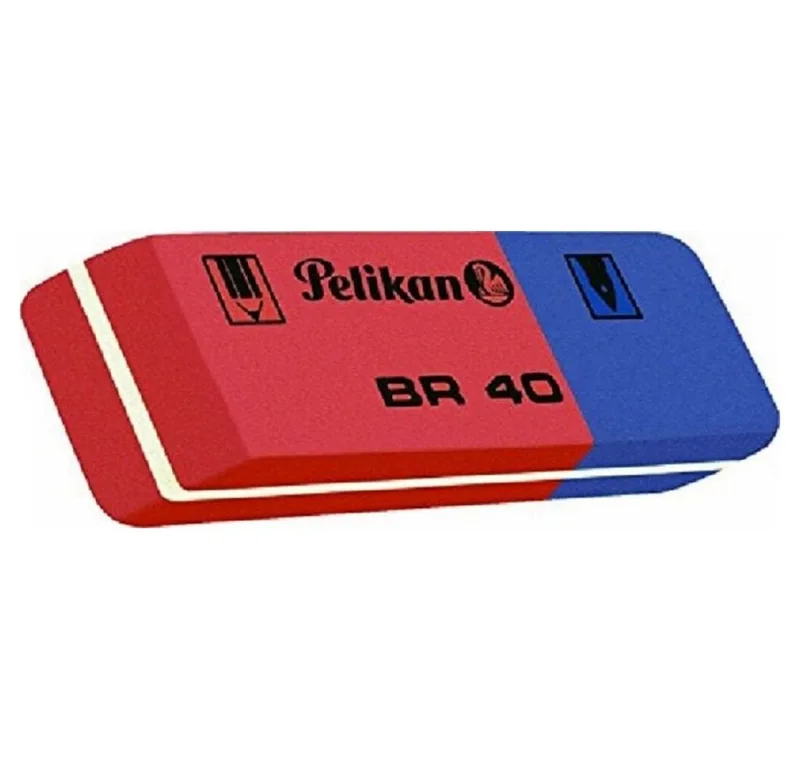 Radiergummi Radiergummi BR40 rot/blau van Pelikan – productfoto