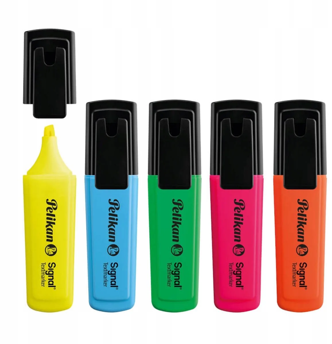 Signal 496 Fluorescerende Markeerstiften Set - 5 Kleuren van Pelikan in Meerkleurig – productfoto