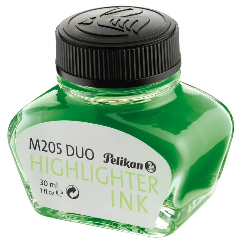 Textmarker-Tinte im Glas, leuchtgelb by Pelikan – product photo