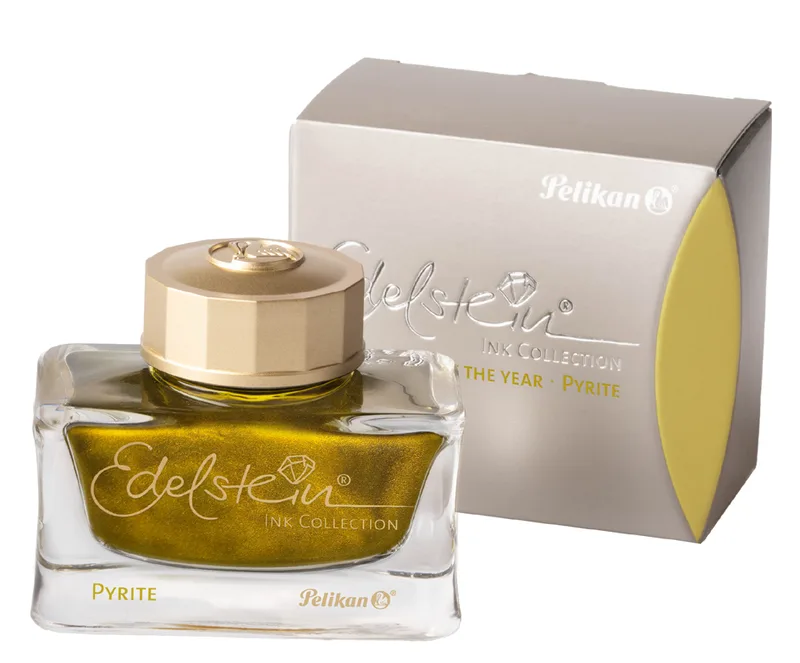 Tinte Edelstein Ink , Pyrite, , im Glas by Pelikan – product photo