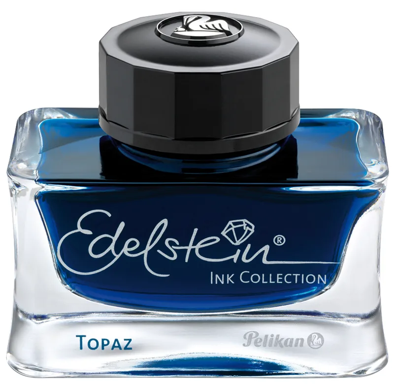 Tinte Edelstein Ink , Topaz, , im Glas von Pelikan – Produktfoto