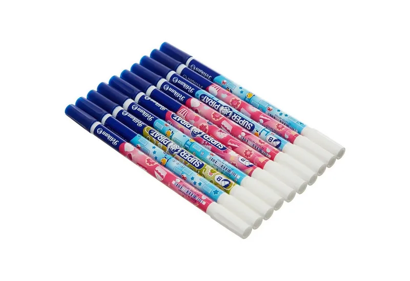 Tintenkiller Pelikan Tintenlöscher Super Pirat 850B, 10er Blisterkarte, breite Keil van Pelikan – productfoto