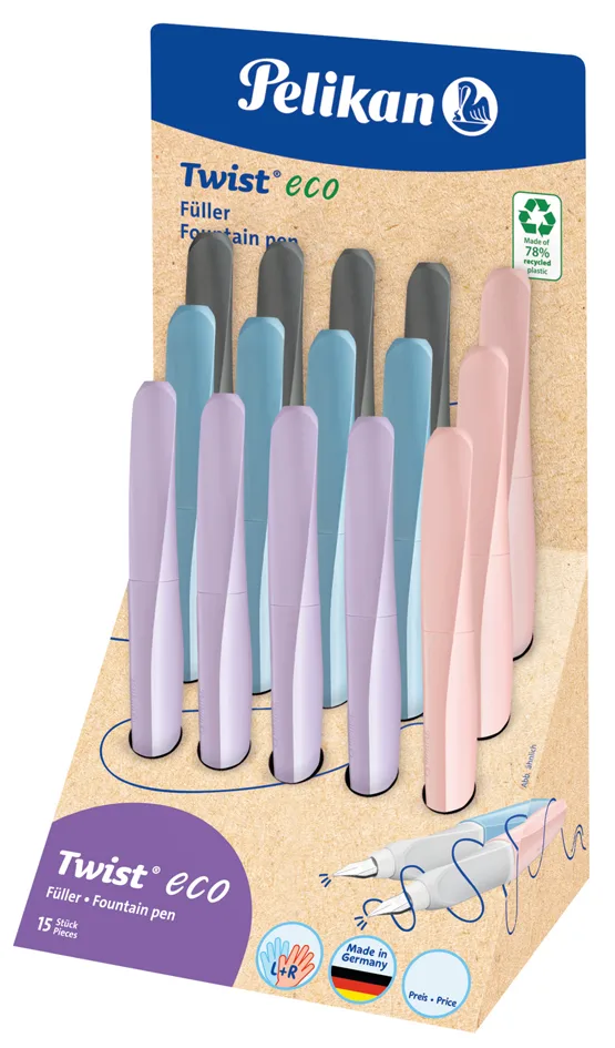 Twist Füllhalter eco, Thekendisplay fra Pelikan – produktbillede