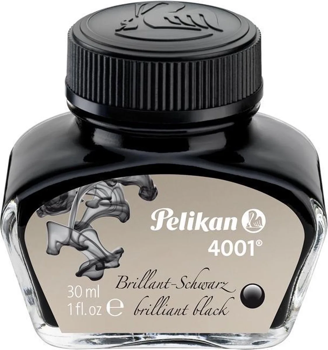 Vulpeninkt 4001 30ml briljant | 12 stuks de Pelikan en Noir – photo produit