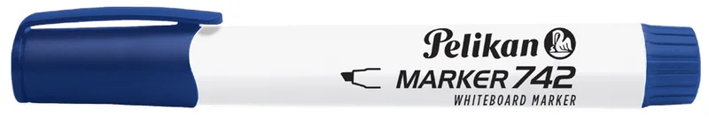 Whiteboard-Marker 742, Keilspitze, blau de Pelikan – photo produit