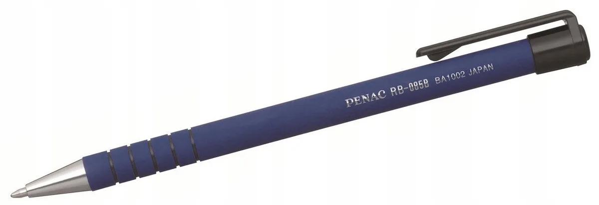 Automatische Blauwe Pen 0,7 mm - Comfortabel en Duurzaam van Penac in Blauw – productfoto