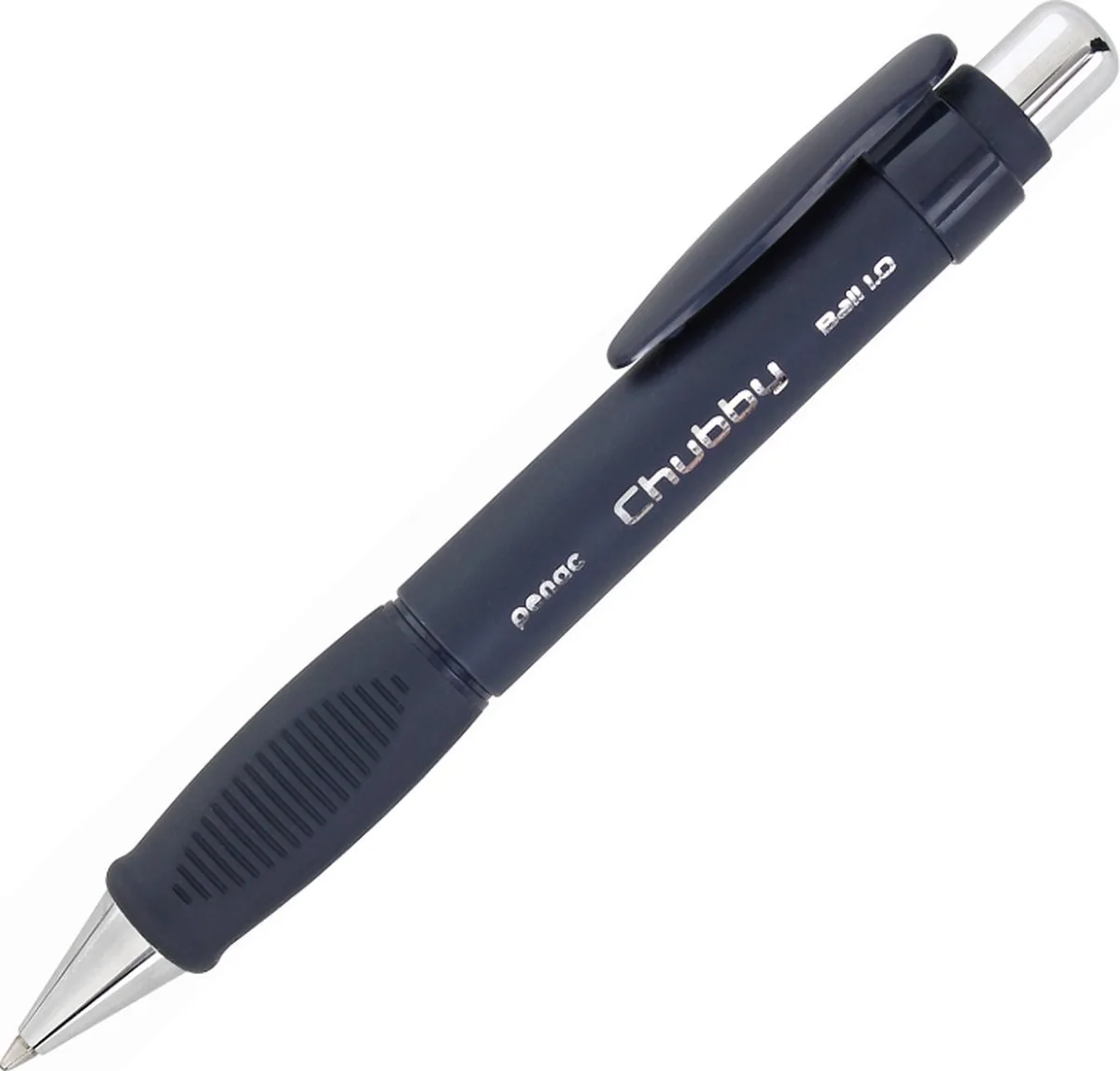 Balpen - Chubby - 1.0mm - Ergonomische grip van Penac in Zwart – productfoto