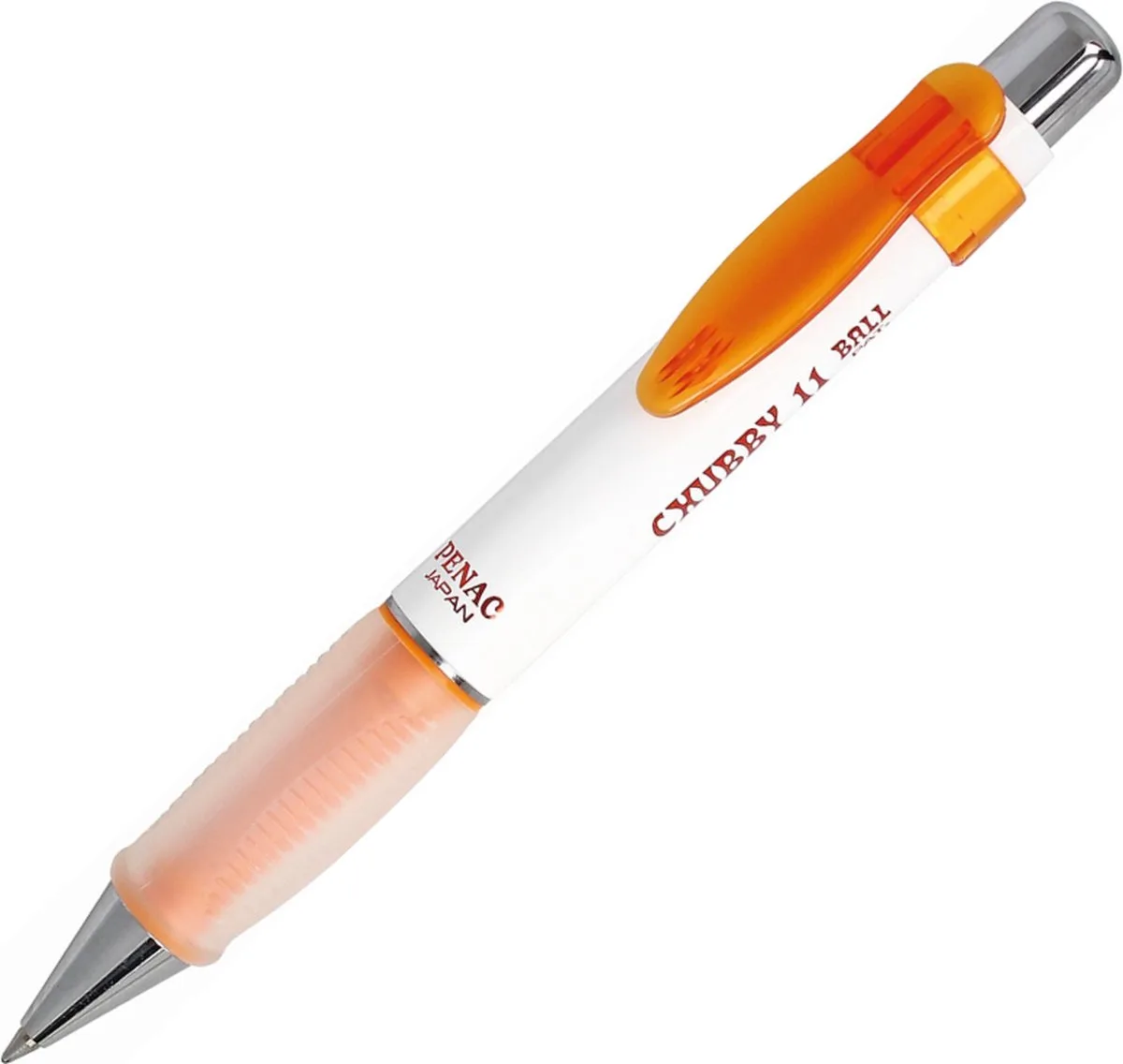 Balpen - Chubby 11 - 1.0mm - Ergonomische grip von Penac in Orange – Produktfoto