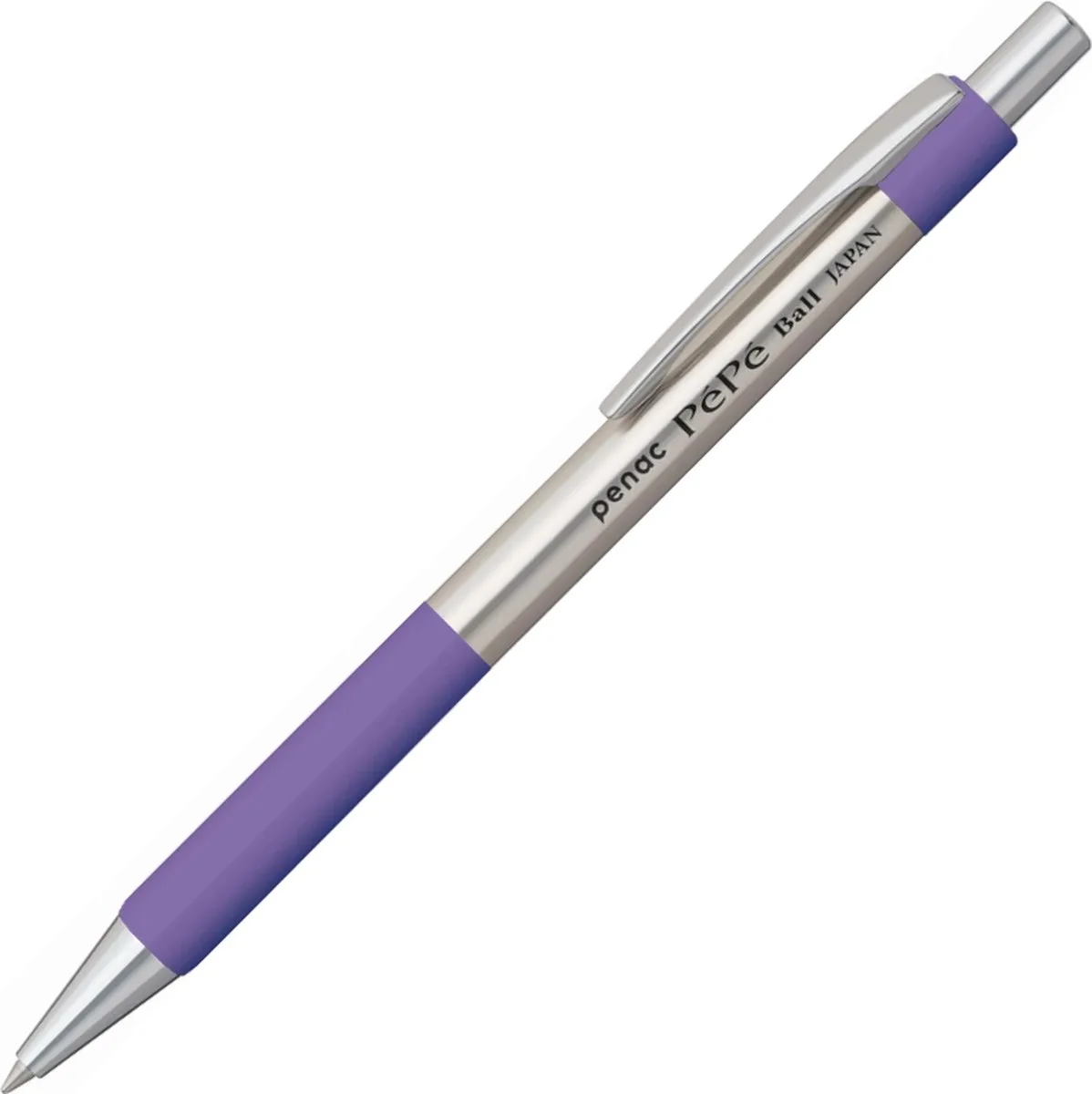Balpen Pépé - 0.7mm - Blauwe Inkt från Penac i Lila – produktbild