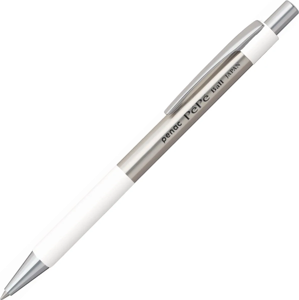 Balpen Pépé - 0.7mm - Blauwe Inkt från Penac i Vit – produktbild
