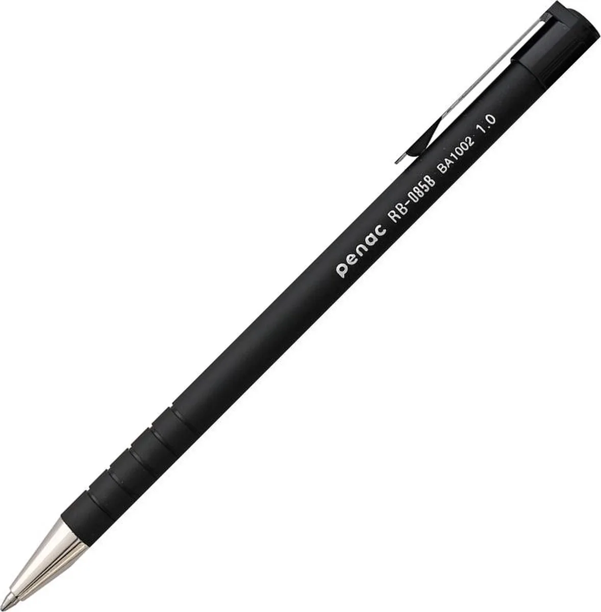 Balpen - RB-085 - 1.0mm - Zwarte inkt från Penac i Svart – produktbild